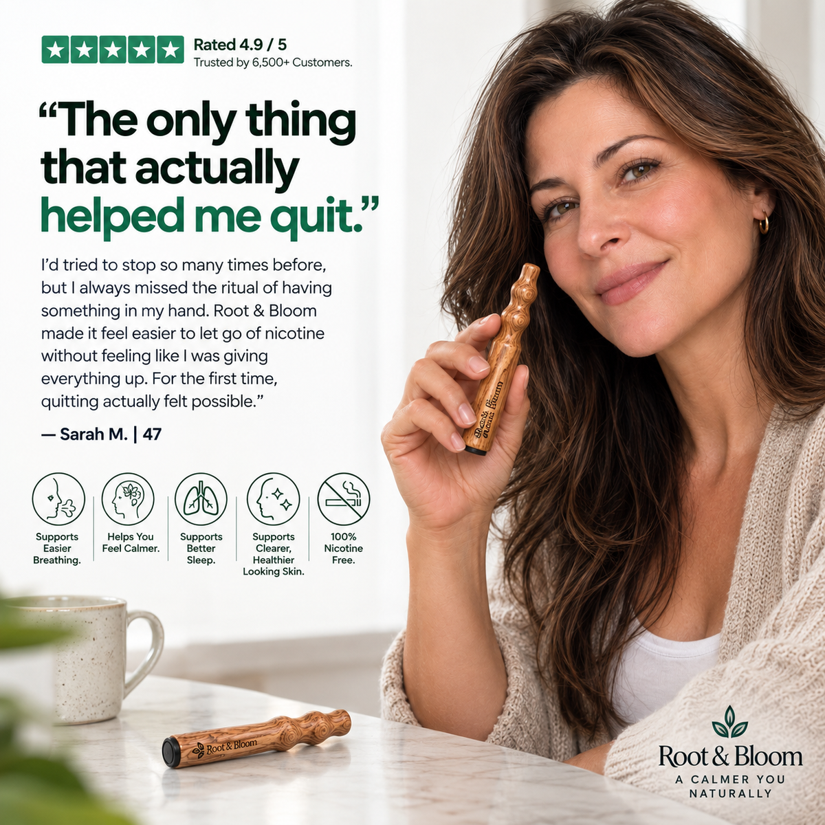 Habit Replacement Inhaler